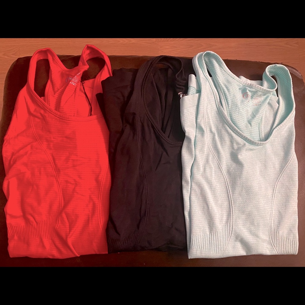 3 Zyia Copper charged tanks